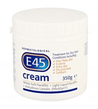 E45 Dermatological Cream Treatment for Dry Skin Conditions 350g
